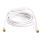 ANTENA PILONGADOR AVEC LTE-ANTI FILTER 4G-2,5M BLANCO