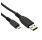 NANOCABLE USB 2.0, TYPE A / M-MICRO USB B / M, 0,8 M