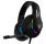 Jeu auriculaire RGB Phoenix X-IO Noirs avec câble jack et adaptateur