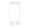 iPhone 5/5S/5C/SE avant en verre blanc