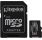 Tarjeta de memoria MicroSD XC 256 Go Kingston Canvas Select + Adapt