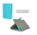X-one 7 "Turquoise Universal Rotation Book Leather Case