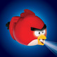 Angry Birds - oiseau rouge lumineuse