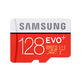 MICRO SD SAMSUNG 128 Go + ADAPTADOR EVO + CLASSE 10