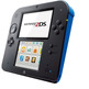 Nintendo 2DS Bleu/Noir + Mario Kart 7