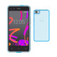 Gummy Case Bq Aquaris M4.5 Bleu