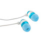 Metallic Stereo In-ear Earphone with Microphone (Blue) - iPhone