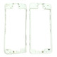 Plastic frame for iPhone 5C Fronts Blanc