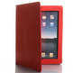 Protective PU Leather Case for iPad 2 Red