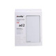 Bosity Durable Frosted Plastic iPad 2 Open-face Case (White)