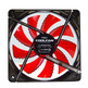 Nox Ventilator CoolFan Box 12cm Red Led