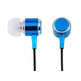 Professional Stereo Earbud Earphones (Blue)