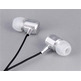 Professional Stereo Earbud Earphones (Silver)
