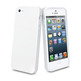 Soft skin for iPhone 5 Muvit Blanc