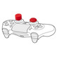 Accessoires de stick analogique STIX PRO pour Dualshock