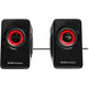 Haut-parleurs Mars Gaming MS1 10W 2.0 Rouge
