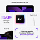 Apple iPad Air 10.9 5th Wifi / Cell 5G M1/64 Púrpura