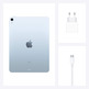 Apple iPad Air 4 10,9 "2020 256GB Wifi Sky Blue 8e génération MYF2TY / A