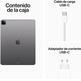 Apple iPad Pro 12,9''2022 Wifi / Cell 256GB Gris Espacial MP203TY/A