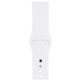 Apple Watch Series 3 38mm GPS Aluminio / Plata con correa deportiva blanca MTEY2QL/A