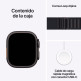 Apple Watch Ultra 3 GPS Cellulaire 49mm Titanio Correa Alpine Loop Noir (L)