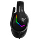 Jeu auriculaire RGB Phoenix X-IO Noirs avec câble jack et adaptateur