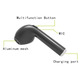 Casque stéréo Bluetooth + Microphone HBQ i7 Noire