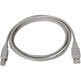 Cable Impresora USB (A) M 2.0 a USB (B) M Aisens 1M Gris
