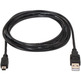 Câble USB (A) M 2.0 a Mini USB (B) M Aisens 0.5M Negro