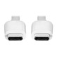 Câble USB-C vers USB-C (2m) - Blanc