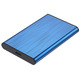 Caja Externa 2.5''USB 3.1 SATA Aisens Aluminio Azul ASE-2525BLU