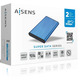 Caja Externa 2.5''USB 3.1 SATA Aisens Aluminio Azul ASE-2525BLU