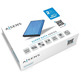 Caja Externa 2.5''USB 3.1 SATA Aisens Aluminio Azul ASE-2525BLU