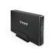 Boîte externe 3.5" Usb 2.0 Tqe-3520b Pour Hd 3,5" Ide-sata Usb 2.0 Noir