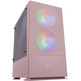 Caja Semitorre Mars Gaming MCZP Pink MicroATX/Mini-ITX