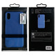 Double Skin PU Blue "Special Edition" iPhone Apple X muvite