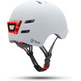 Casco Youin con LED Frontal y Trasero Blanco (M)