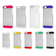 Transparent Plastic Case for iPhone 5/5S Noir
