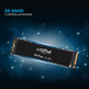 Disco Duro SSD Crucial 500 Go P5 Plus 2.5''PCIE M2 2280SS