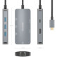 Type d\'amarrage USB C Aisens ASC-6P019-GR