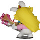 Figura Mario + Rabbid Sparks de Hope Rabbid Peach (10cm)
