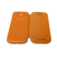 Flip Cover Case for Samsung Galaxy S3 Rouge