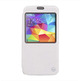 Flip Cover Windowed Samsung Galaxy S5 G900 Blanc