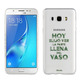 Boîtier transparent TPU Vaso Samsung Galaxy J5 2016 Mots