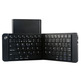 Leotec Mini Bluetooth clavier plegable avec batterie noire
