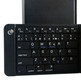 Leotec Mini Bluetooth clavier plegable avec batterie noire