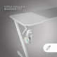 Mesa Mars Gaming Mgdx160w Blanc