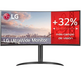 Monitor Profesional Ultrapanorámico Curvo LG 34WQ75C-B 34 "