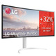 Moniteur Profesional Ultrapanorámico Curvo LG UltraWide 38WQ75C-W 38 " / QHD + / Negro y Blanco