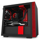 NZXT Boîtier MINI ITX H210 Noir-Rouge